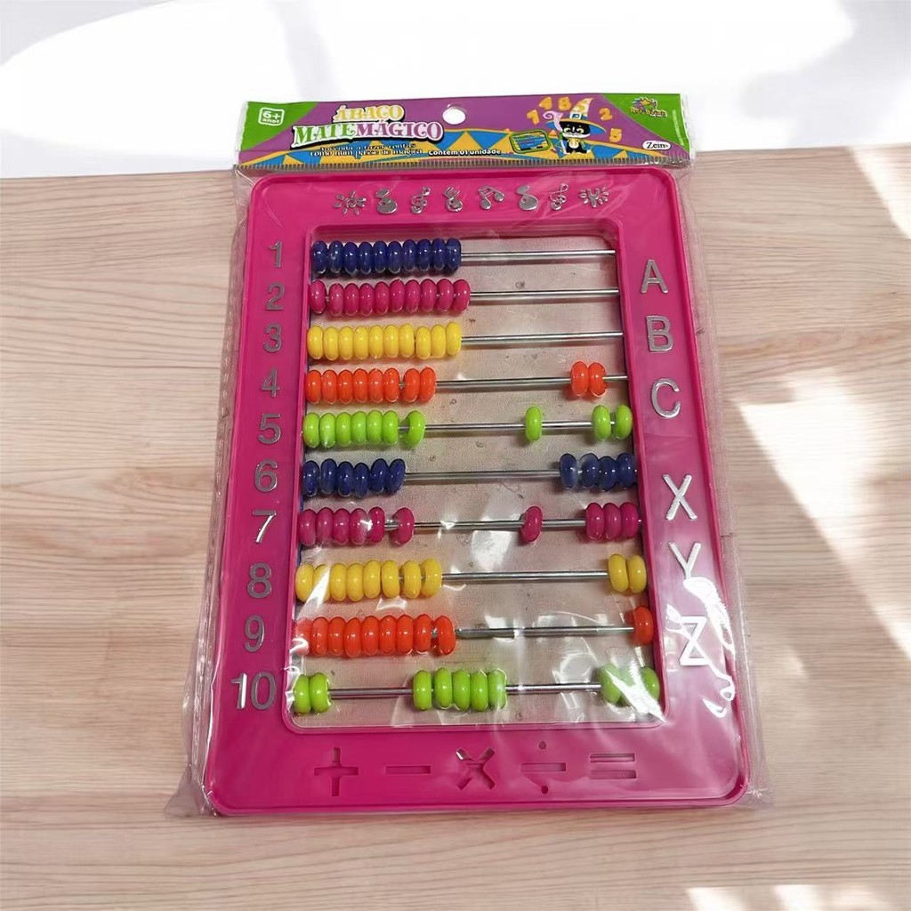 13X18Cm Brinquedo infantil  Abaco Plastico em Oferta na Shopee