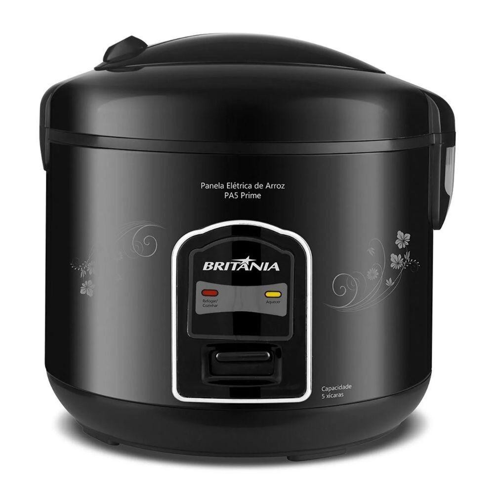 Panela Elétrica De Arroz Britânia PA5X Preto - 220 V