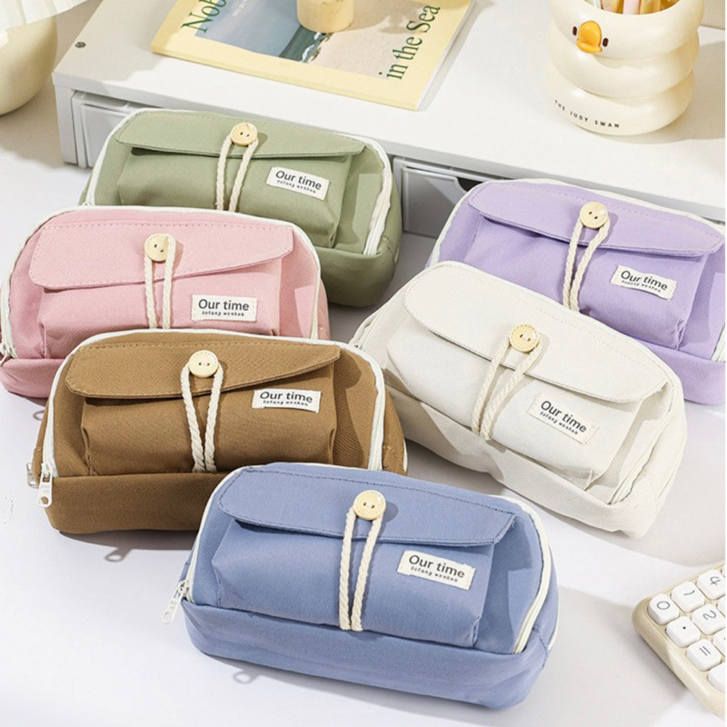 Estojo De Lápis Multifuncional Bolsa De Armazenamento Organizador Papelaria Escolar/Estojo Escolar em Oferta na Shopee