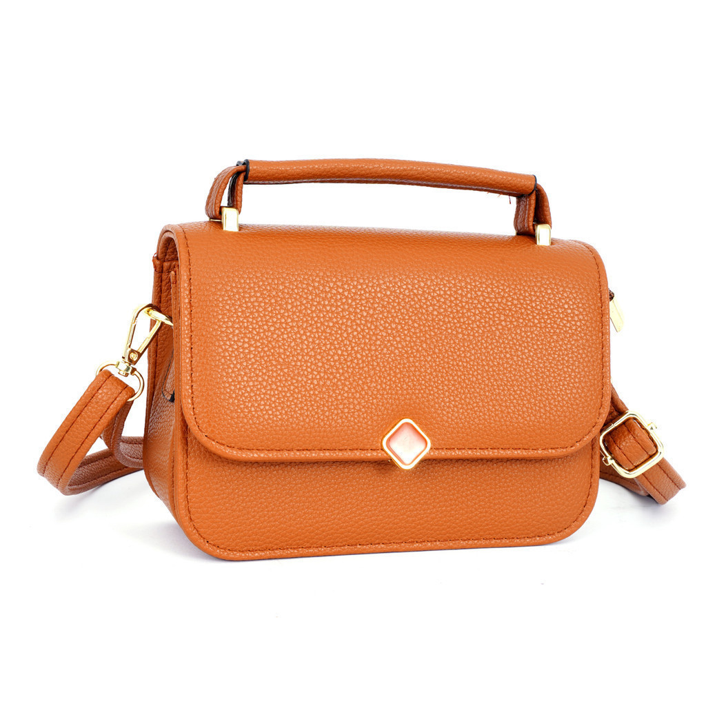 Mini bolsa crossbody feminina com alça de ombro ajustável, bolsa fashion em Oferta na Shopee