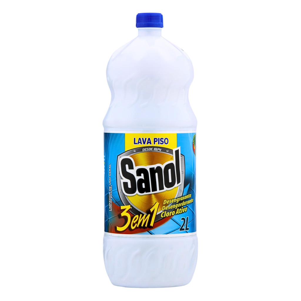 Lava Pisos 3 em 1 2L Sanol em Oferta na Shopee