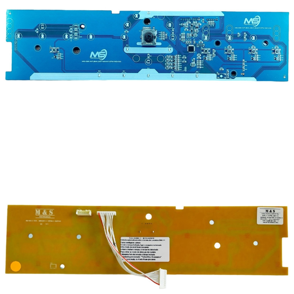 Placa Eletronica Inteligente Interface Compatível Para Brastemp Ative 11Kg Modelo BWL11 BWB11 Todas as Versões