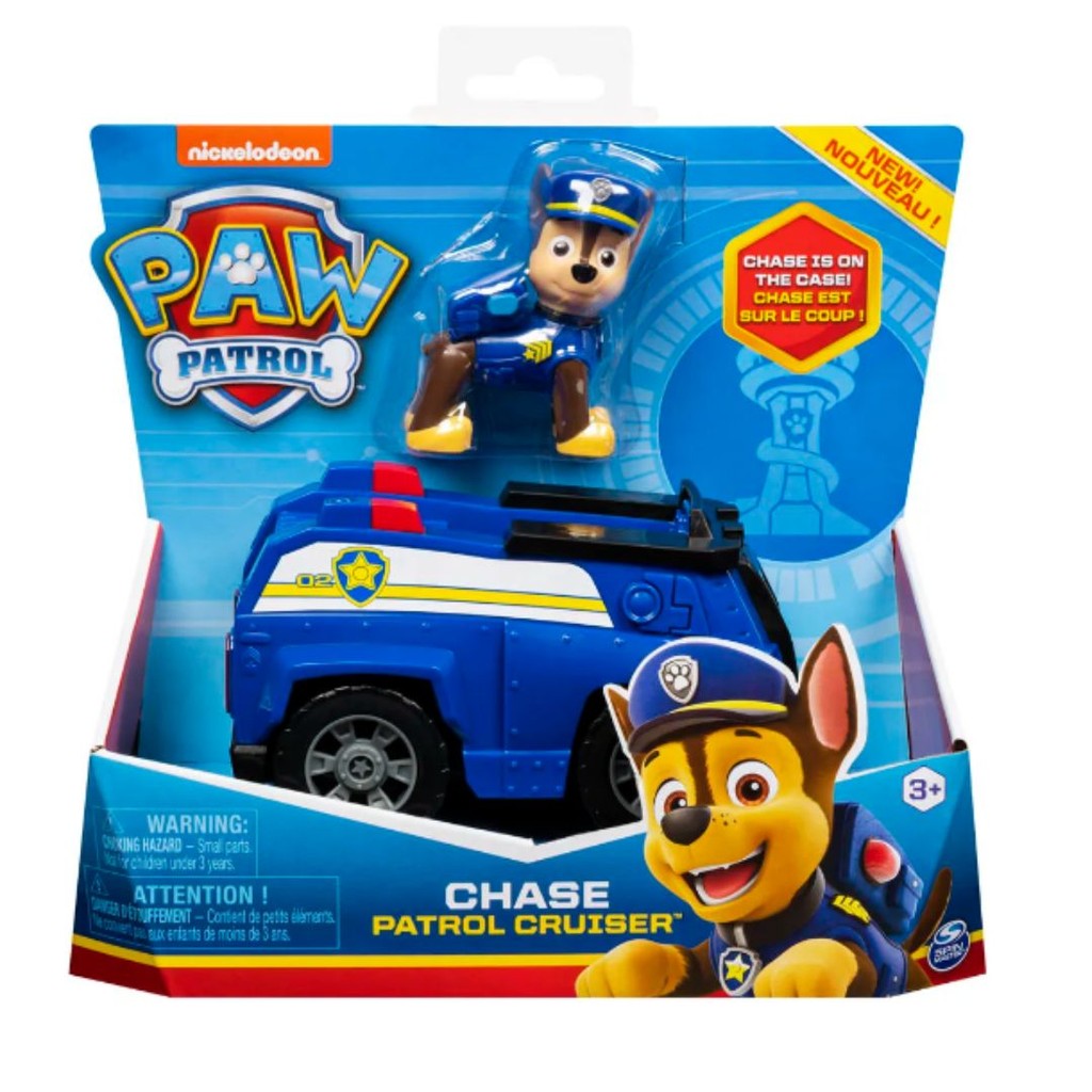 Patrulha Canina Veículo Com Figura Chase Sunny em Oferta na Shopee