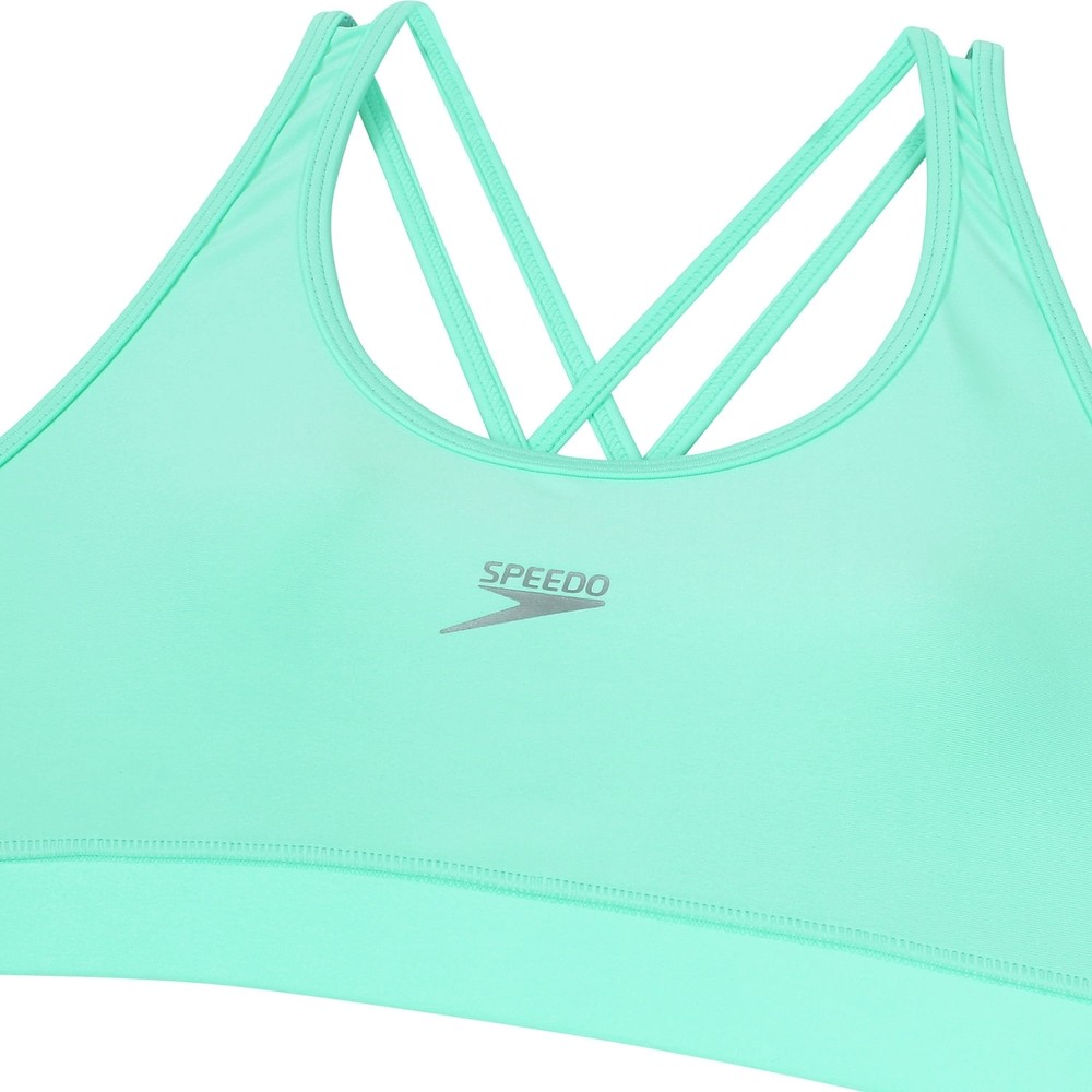 Top Trainning Harmony Plus com Bojo  Speedo -  VERDE AGUA em Oferta na Shopee