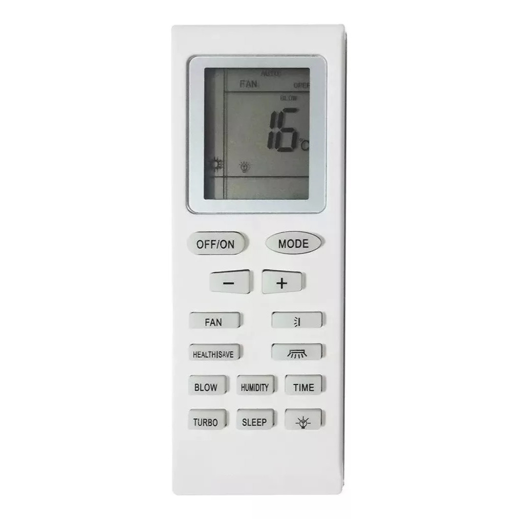 Controle Remoto Compatível com Ar Condicionado Split Gree Gardem Green Bay em Oferta na Shopee
