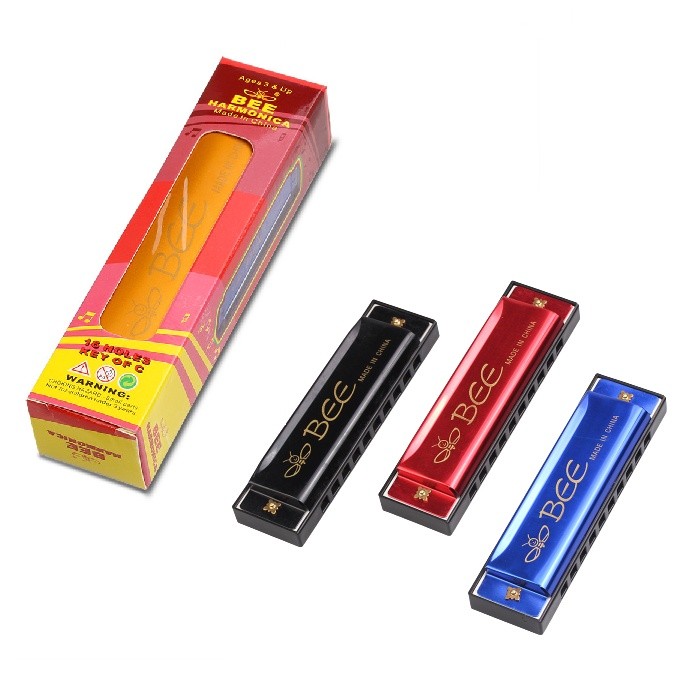 Gaita Harmônica 32 Furos  Diatônica (2 Linhas De 16) Bee OS-312