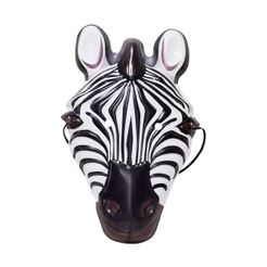 Máscara De Zebra Infantil Para Festas E Fantasias