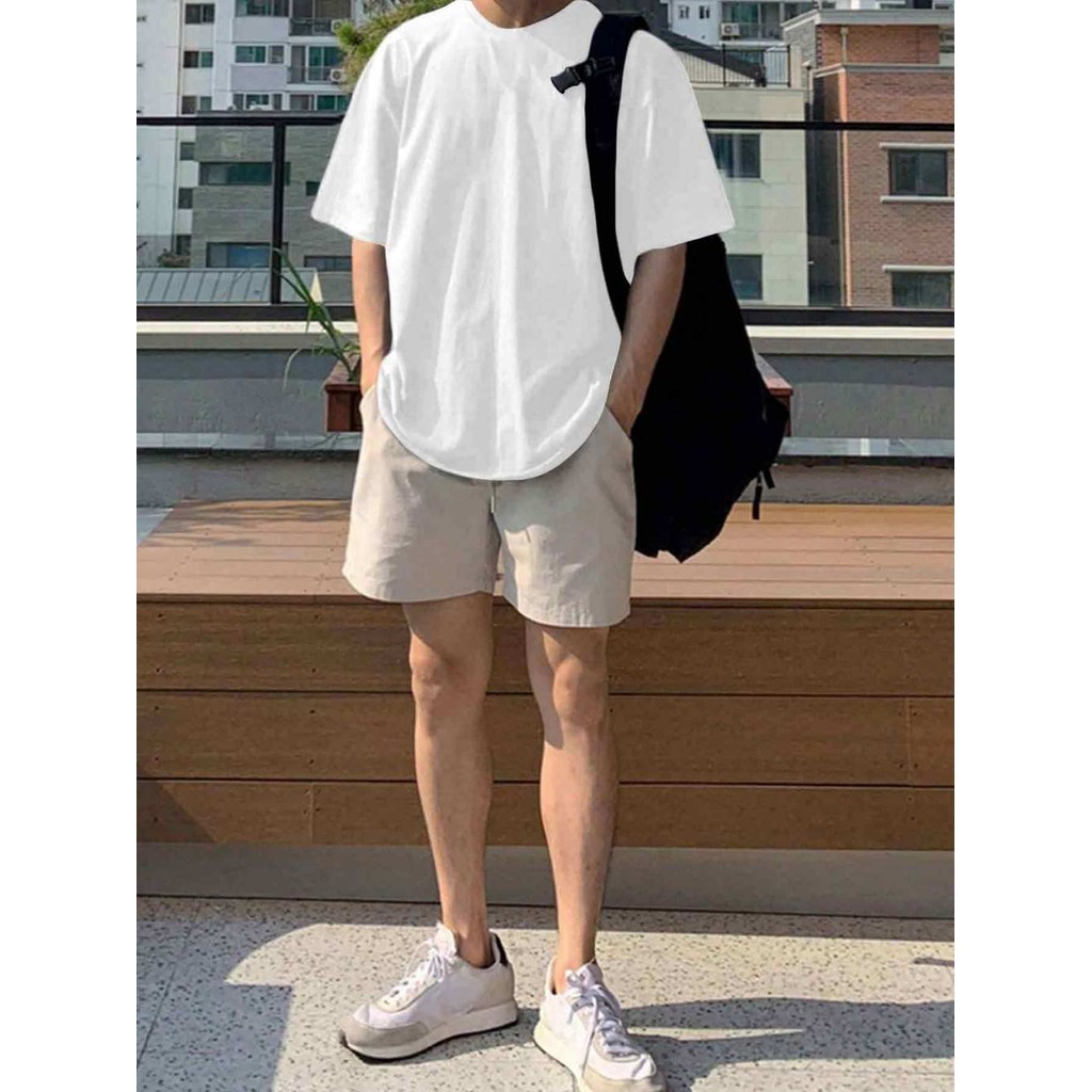 Camiseta Oversized Moda Fitness Academia Masculina Básica Camisa Aesthetic Simples Confortável