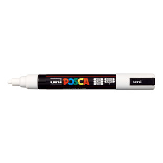 Caneta Posca Pc-5m Ponta 2,5mm Branca - Uniball