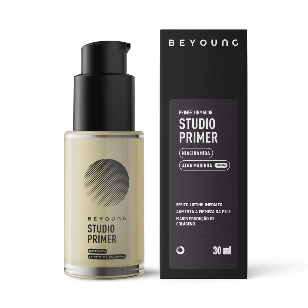 Beyoung Primer Facial Acabamento Matte ou Glow 30ml