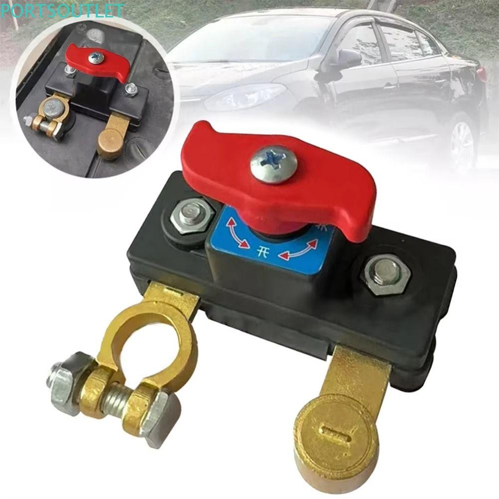 Interruptores De Corte De Energia PORTSOUTLET , Interruptor De Desconexão De Bateria De Carro Protetor De 12V/24V , Rápi em Oferta na Shopee