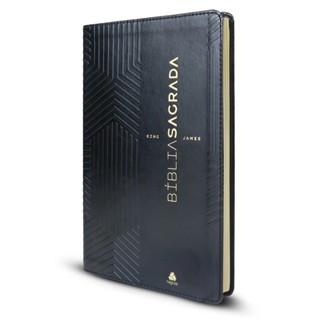 Bíblia Sagrada King James Ultrafina Slim | Luxo Preta| Hagnos em Oferta na Shopee