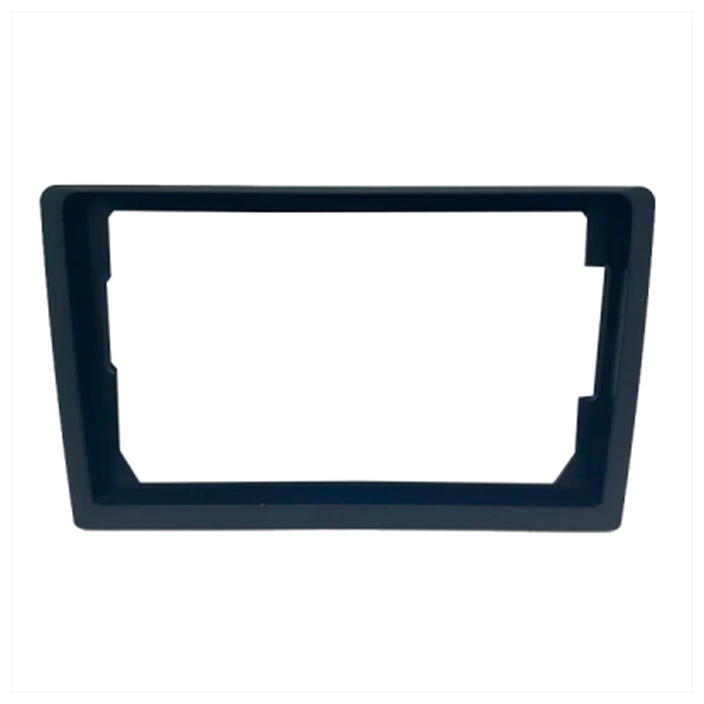 MOLDURA 2 DIN ADAPT. 10 POL PARA 9 POL Preto FIAMON 6046