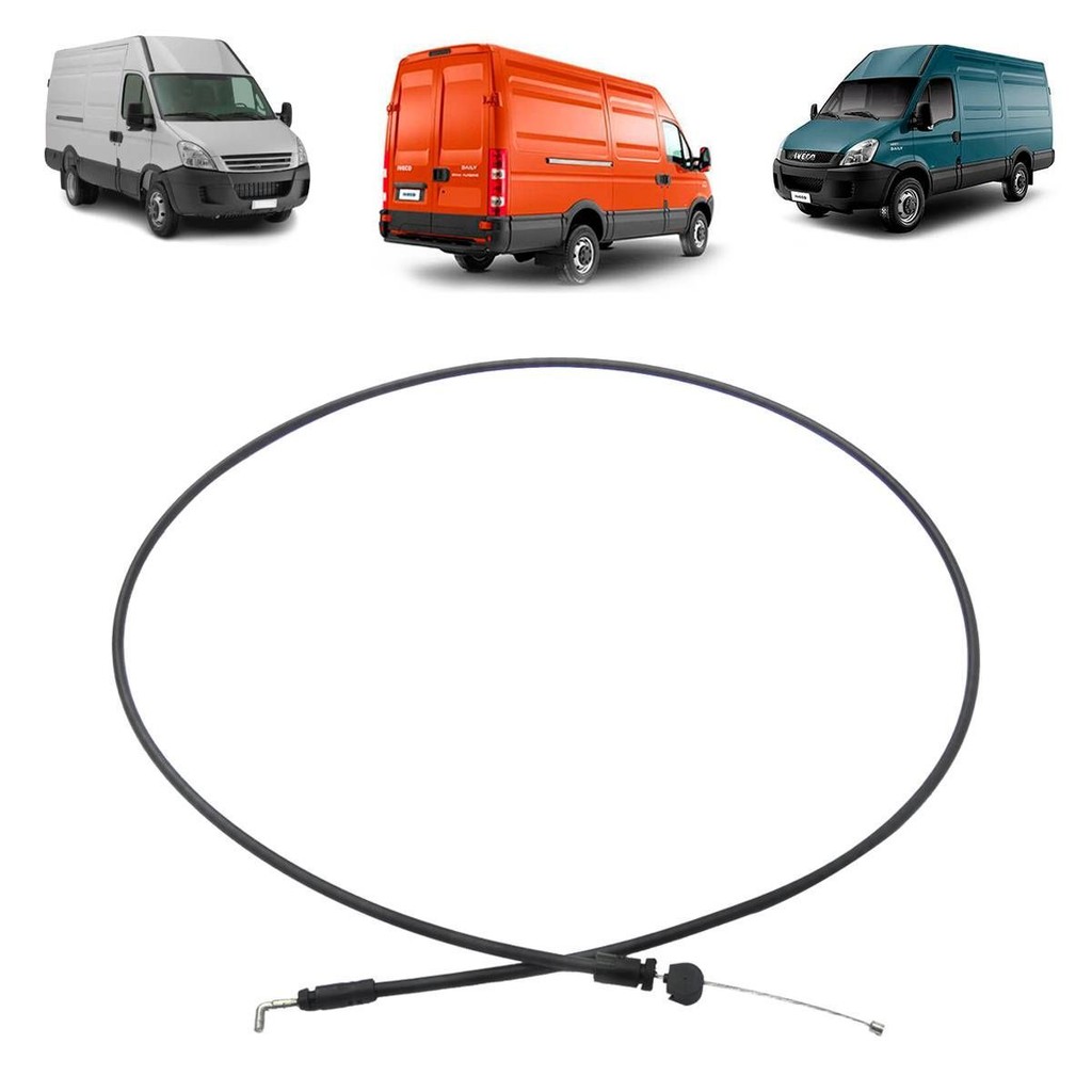 CABO DA PORTA TRASEIRA IVECO DAILY TETO ALTO 2008 A 2019 LADO DIREITO OU LADO ESQUERDO (CABO SUPERIOR) - 3804651
