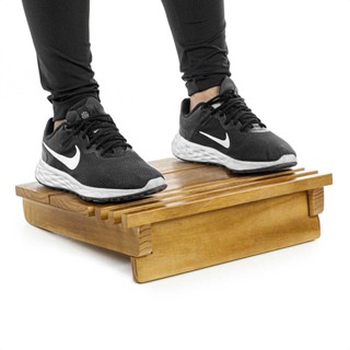 Apoio para os Pés Ergonômico de Madeira Antiderrapante Escritório Home Office em Oferta na Shopee