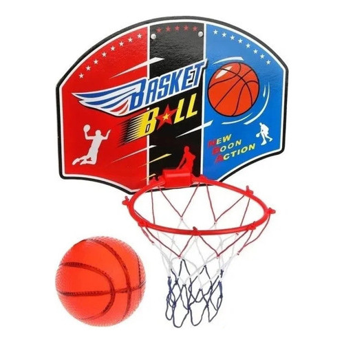 Brinquedo infantil Cesta De Basquete Infantil Mini Tabela Brinquedo Com Bola