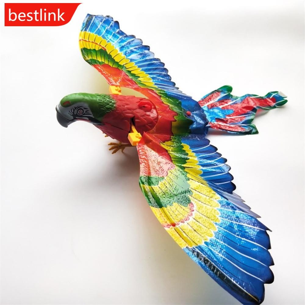 BESTLINK Simulação Pássaro Gato Brinquedo Engraçado Auto-hey Pendurado Automático Corda De Risco Vara Interativo Suprime