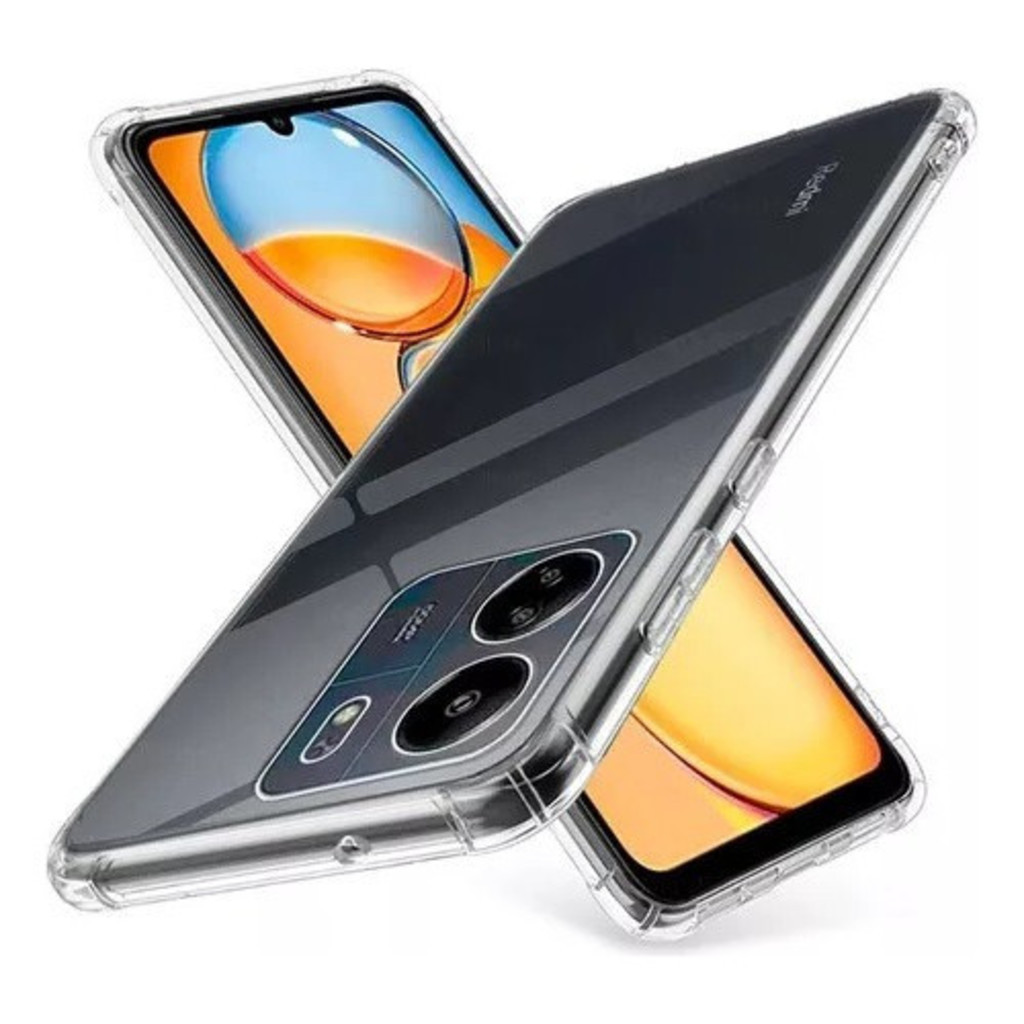 KIT Capa Capinha Para Redmi 13C + Película 3D Vidro Temperado