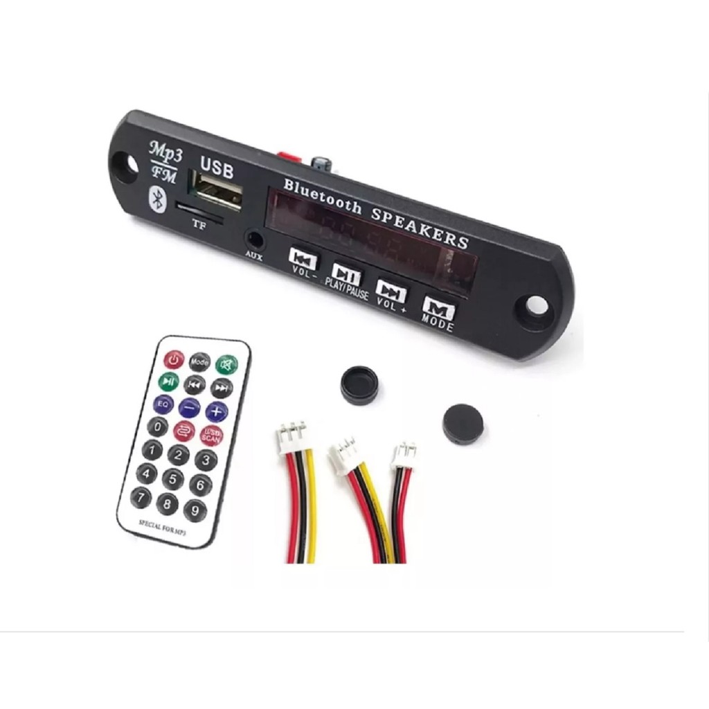 Placa de audio mp3 c/ bluetooth - TEBERA