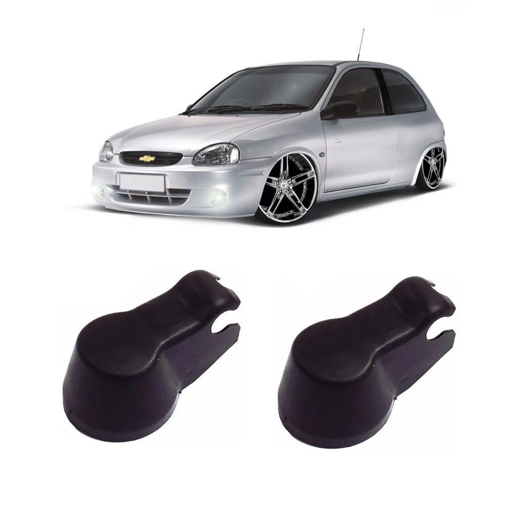 Par Capa Braço Limpador Corsa Antigo Monza Preto em Oferta na Shopee