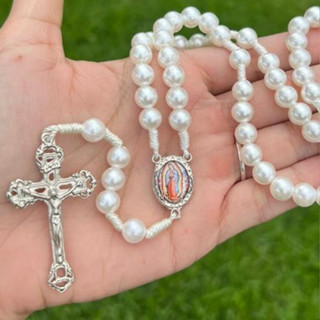 Terço de Nossa Senhora de Guadalupe LINDO em Oferta na Shopee