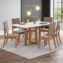 Mesa de Jantar 6 Lugares Milla