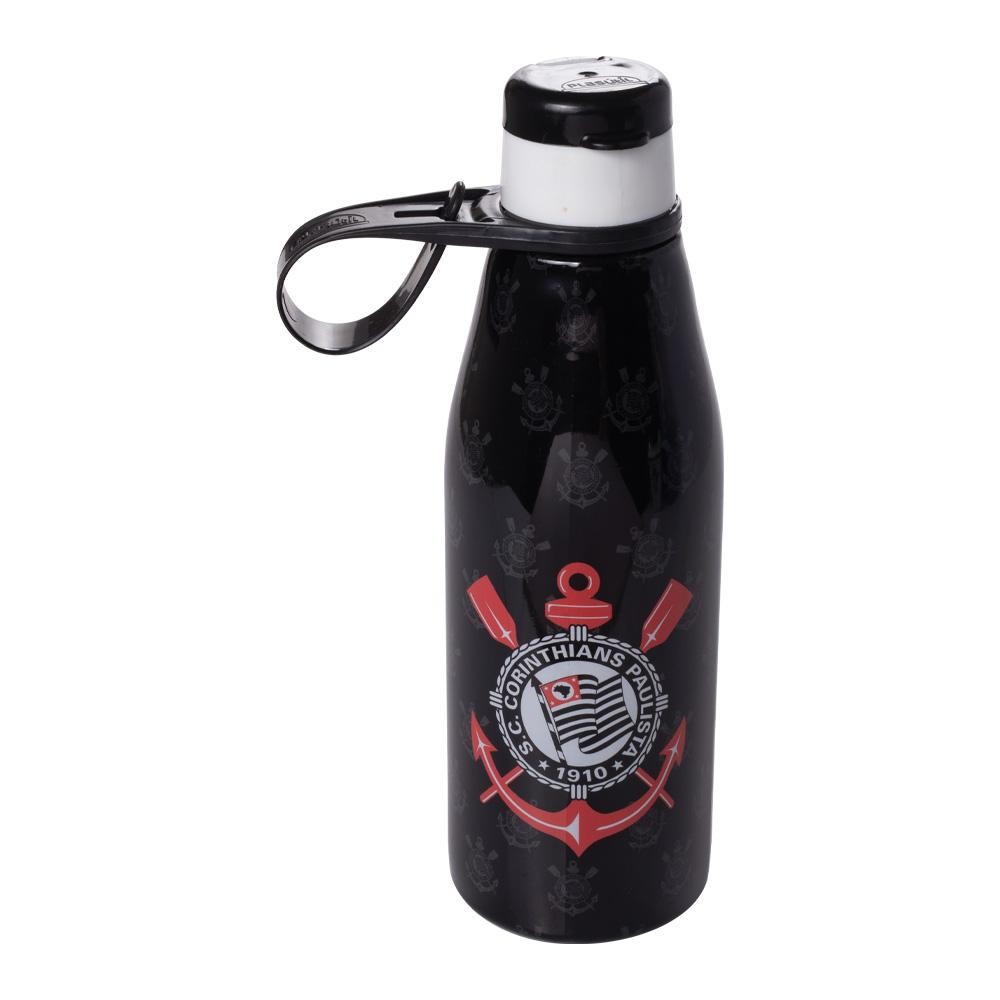 Garrafa De Plástico 530ml Corinthians - Oficial Plasutil em Oferta na Shopee