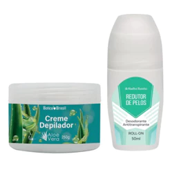 Kit Depilador Sem Dor e Redutor de Pelos