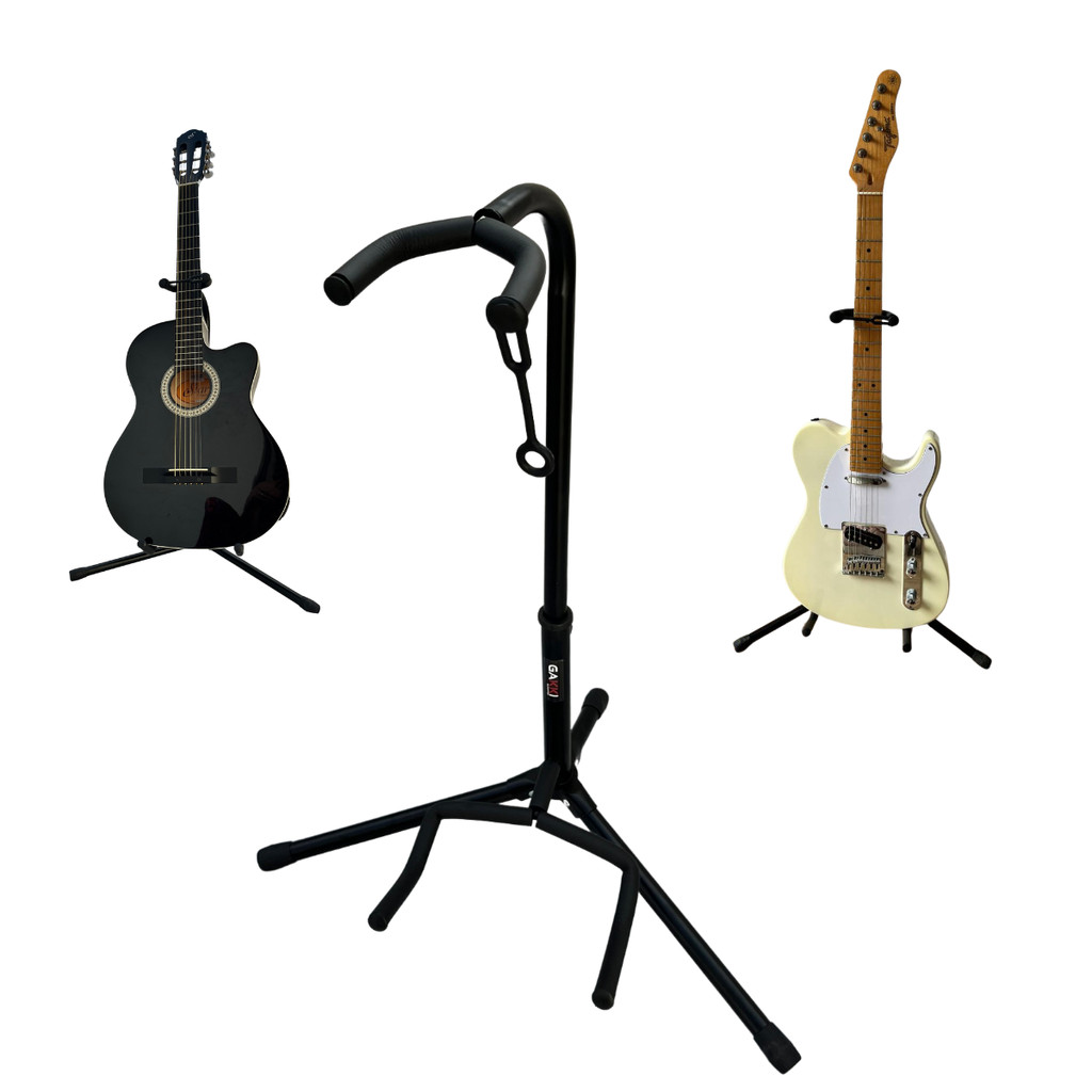 Suporte de chão para Violão Guitarra ou Baixo Gakki G41 em Oferta na Shopee
