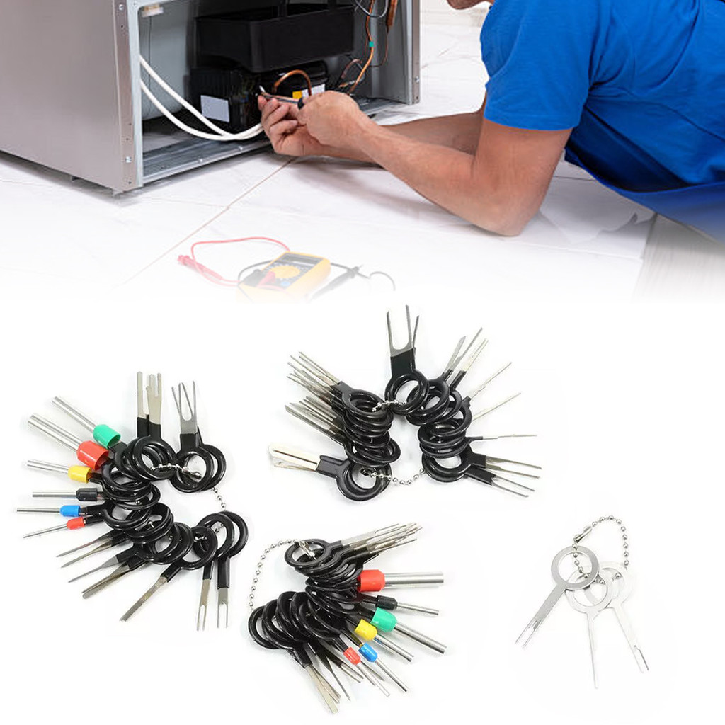 70 Pçs Kit De Remoção Terminal Do Carro Caixa Fio Plug Conector Extrator Pino Liberação Conjunto Ferramentas Reparo