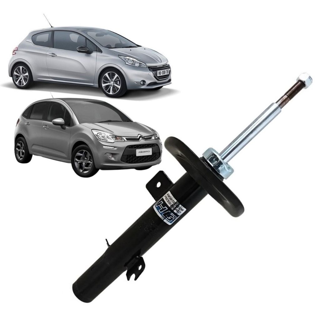 Amortecedor Dianteiro Direito Peugeot 208 2013 ... Citroen C3 2013 ...