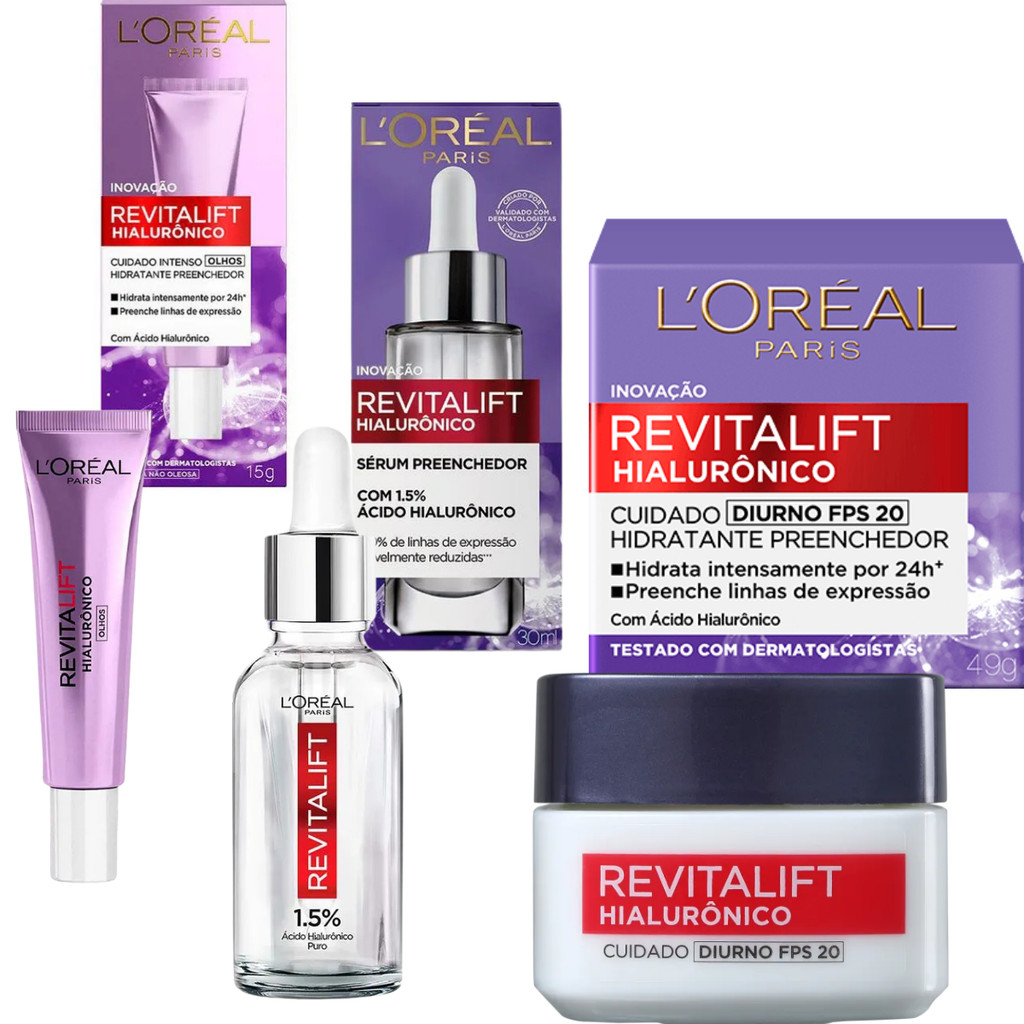 Máscara Facial Preenchedora Loreal Paris Revitalift Hialurônico: Onde Comprar | BuscaProdutos