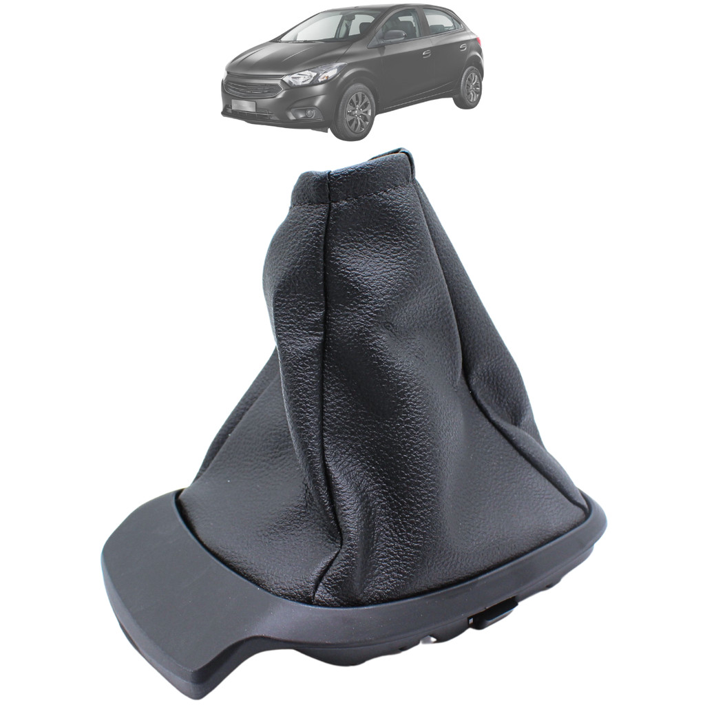 Coifa De Cambio Prisma Onix Joy / Joy Plus 2020 2021 Preto Com Base Preta