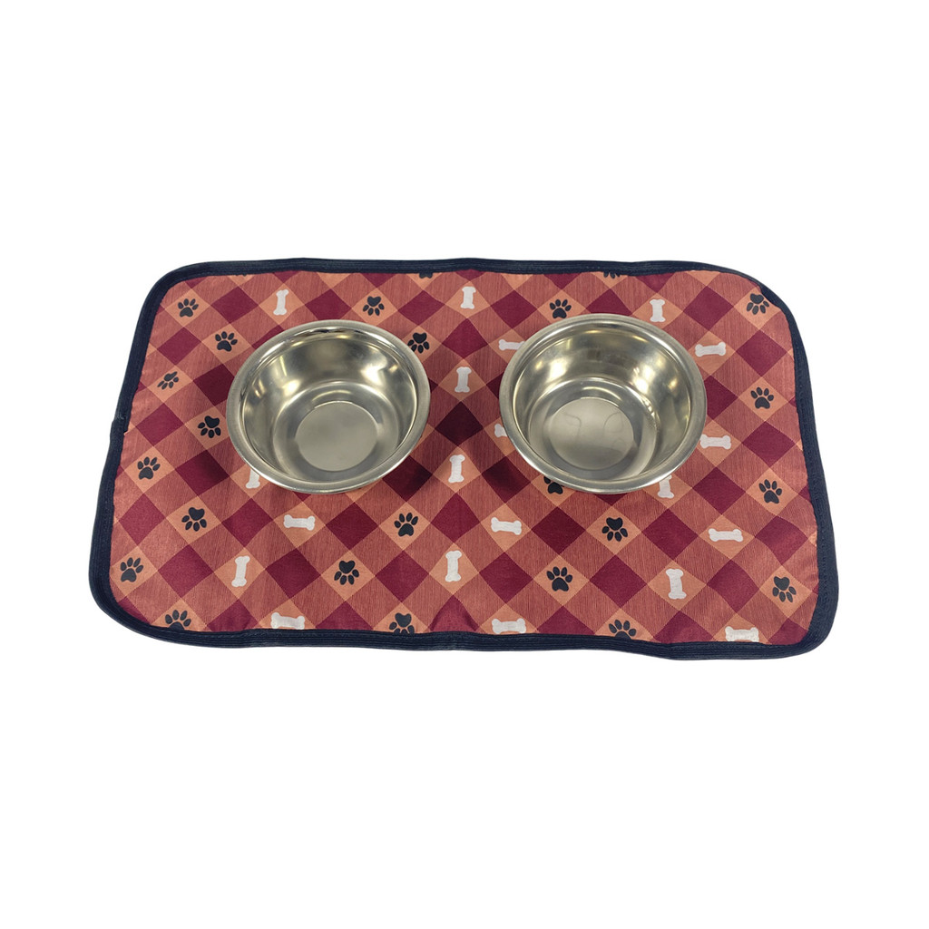 Tapete Comedouro Pet Jogo Americano Zoola Pet Caes Gatos Céu Azul 30x50 em - Miniatura 2