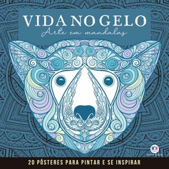 Livro Livro para colorir Vida no Gelo - Mandalas para Pintar e se