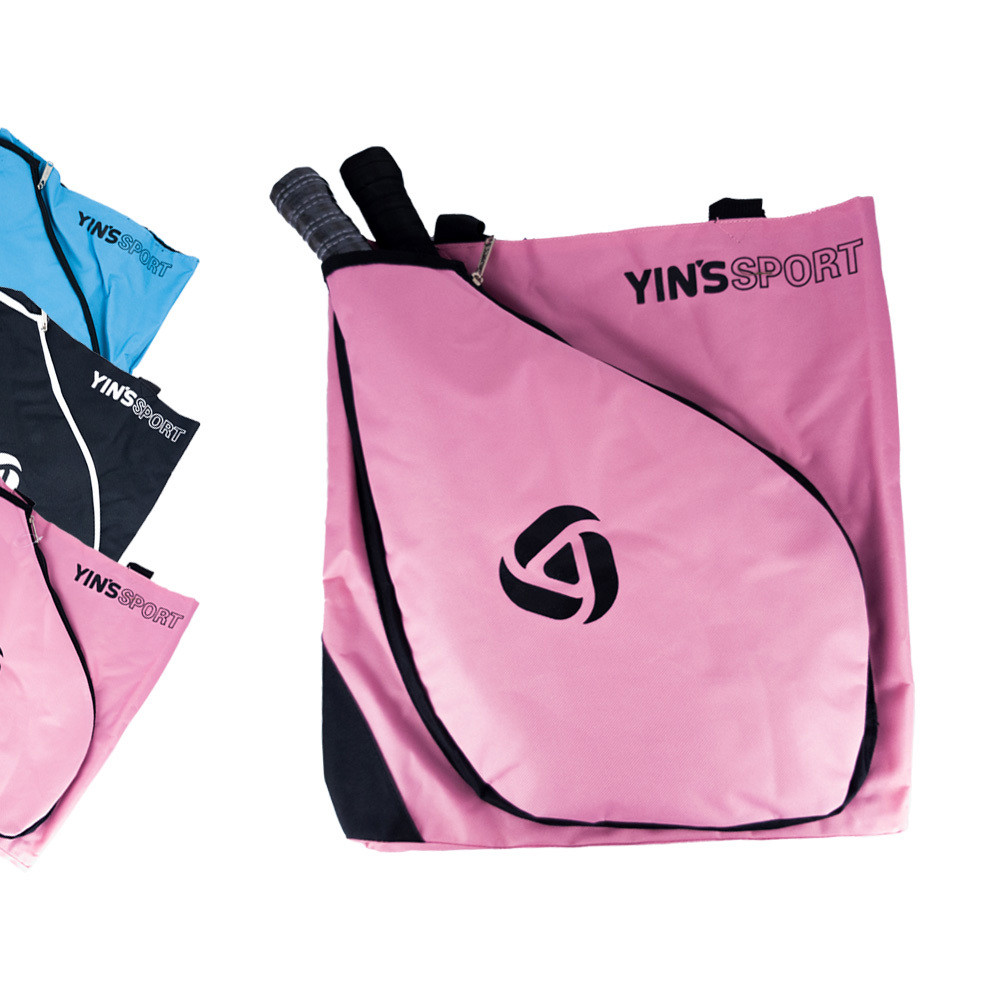 Raqueteira Sacola Bolsa de Praia  Espaçosa Porta Raquete p/ Beach Tennis ou Padel com Zíper