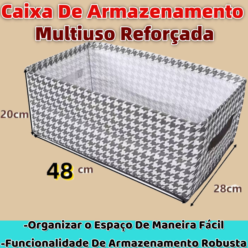 Caixa De Armazenamento Multiuso Reforçada Top Rio De Roupas Intimas Reforçado Multiuso Organizador