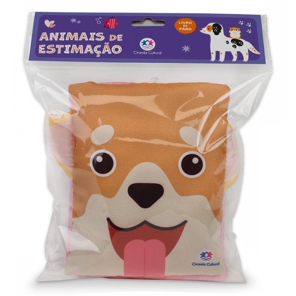 Livro Pano Animais de estimação em Oferta na Shopee