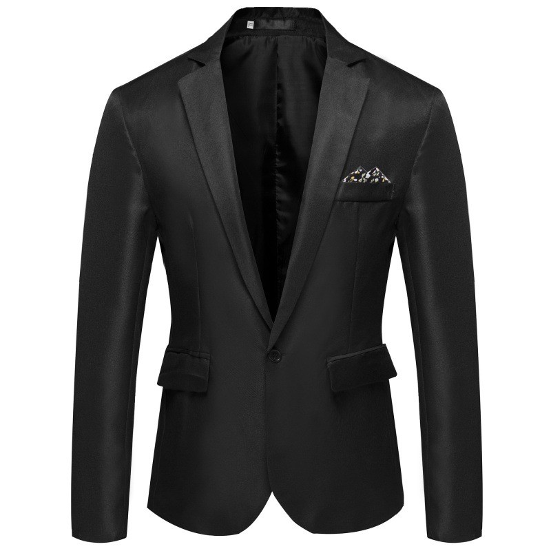 Blazers Masculinos Slim Fit , Terno Casual De Negócios , Casaco Esportivo Com Um Botão , Blazer De Viagem , Jaqueta Leve
