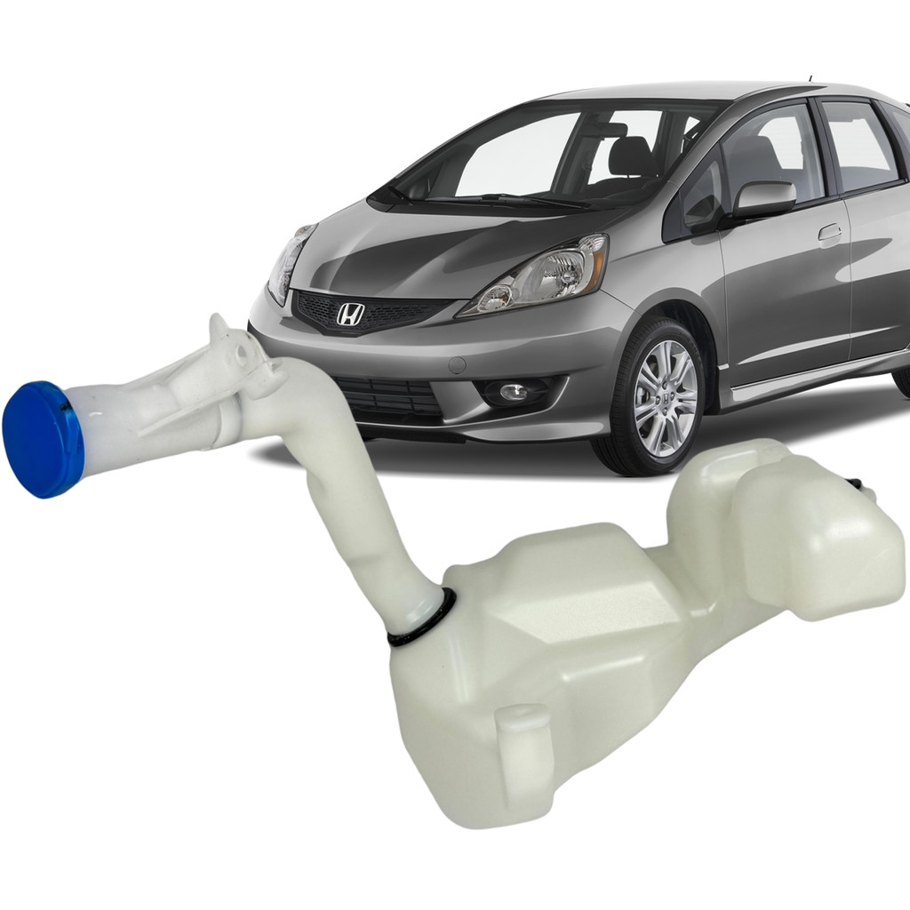 Reservatorio Agua Limpador Honda New Fit 2009 a 2014 Esguicho Parabrisas C/ Tampa e Gargalo