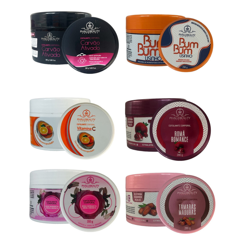 Esfoliante Corporal Glúteos Bumbum Lisinho Phállebeauty - 280g