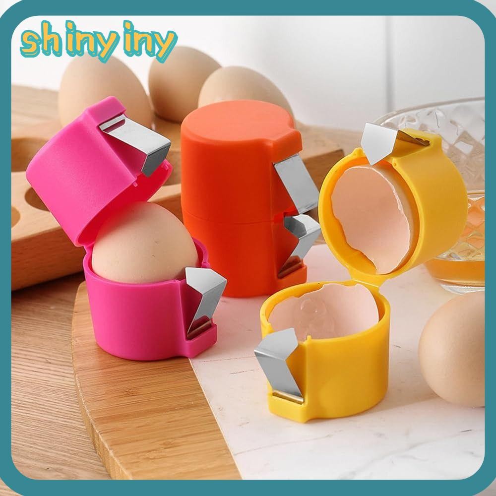 Abridor De Casca De Ovo Brilhante , Ferramenta De Cozimento De Cozinha Doméstica , Descascador De Aço Inoxidável Bonito