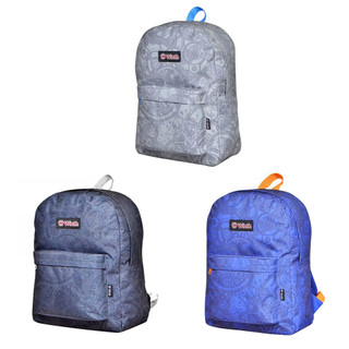Mochila Juvenil Basic Masculina Lisa Escolar Engrenagens Winth - 1 Unidade Sortida