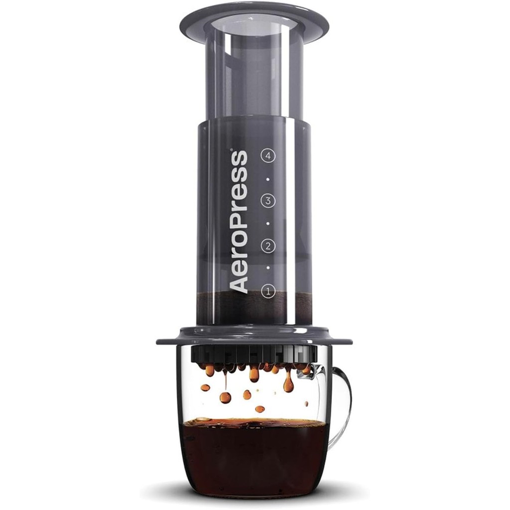 Máquina Original De Café E Expresso , Cafeteira Portátil Barista Level Com Câmara , Êmbolo Filtros , Rápido