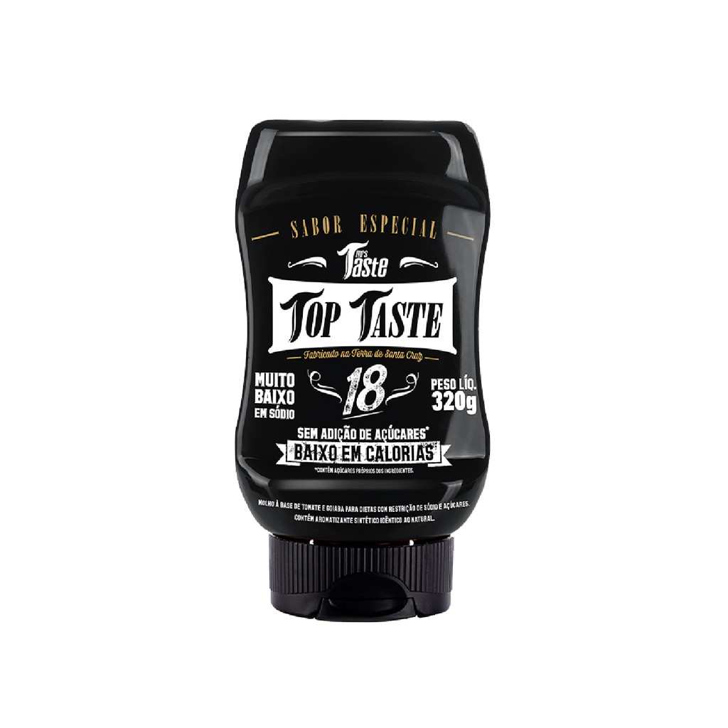 Top Taste - Molho de Tomate com Goiaba 320g  - Mrs Taste em Oferta na Shopee