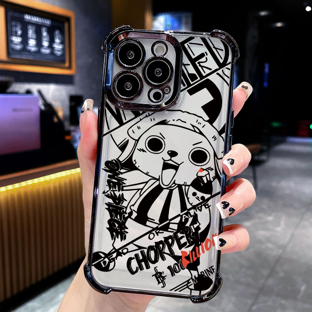 Anime ONE PIECE Tony Chopper Invólucro Para Samsung Galaxy A73 A56 A55 A54 A52 A50 A36 A35 A34 A33 A32 A26 A25 A24 A16 A
