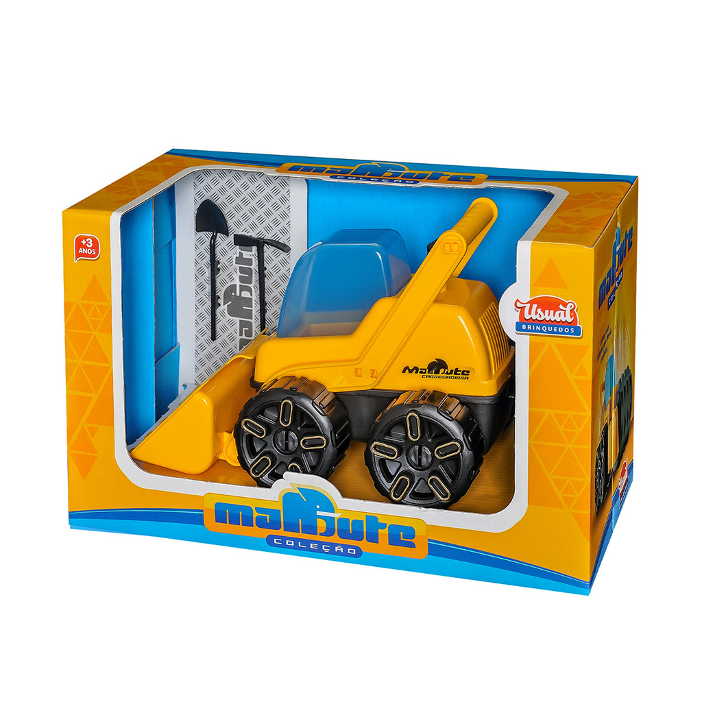 Trator Carregadeira Infantil Menino Mamute