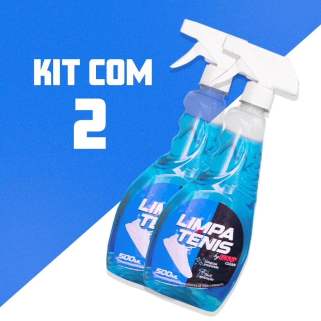 kit 2 Limpa Tênis Spray Premium Provita Limpeza Profunda 500ml em Oferta na Shopee