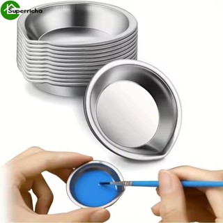 Mini Paleta De Pigmentos De Aço Inoxidável De 6/18 Unidades-Copo De Mistura De Cores De Tinta-Misturador De Coloração De em Oferta na Shopee