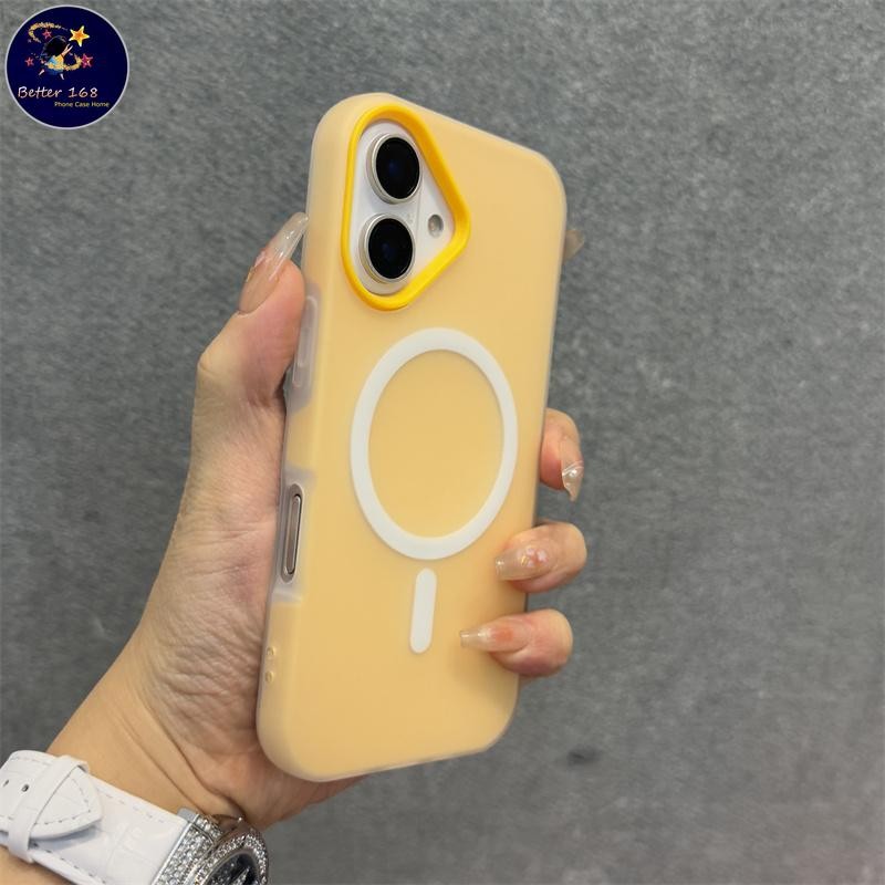 Nova Moda Três Em Um Caso De Telefone Magnético Simples Adequado Para IPhone 11 12 13 14 15 16Pro Max 16 Plus Capa Prote em Oferta na Shopee